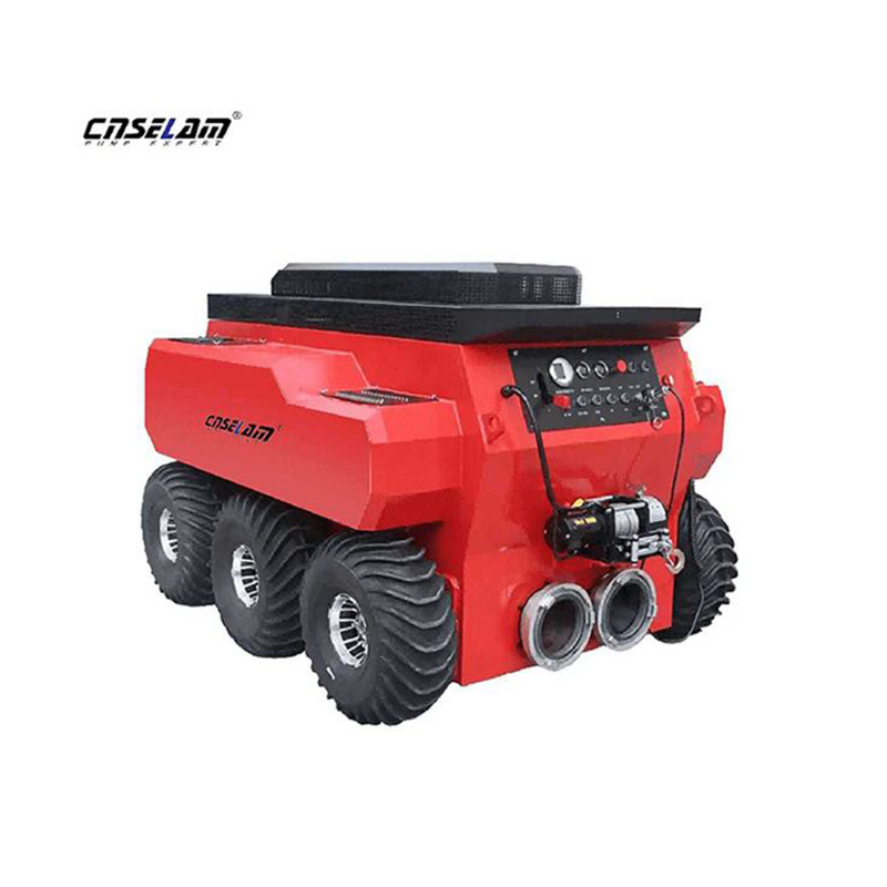 التحكم اللاسلكي في معدات الصرف المتنقلة