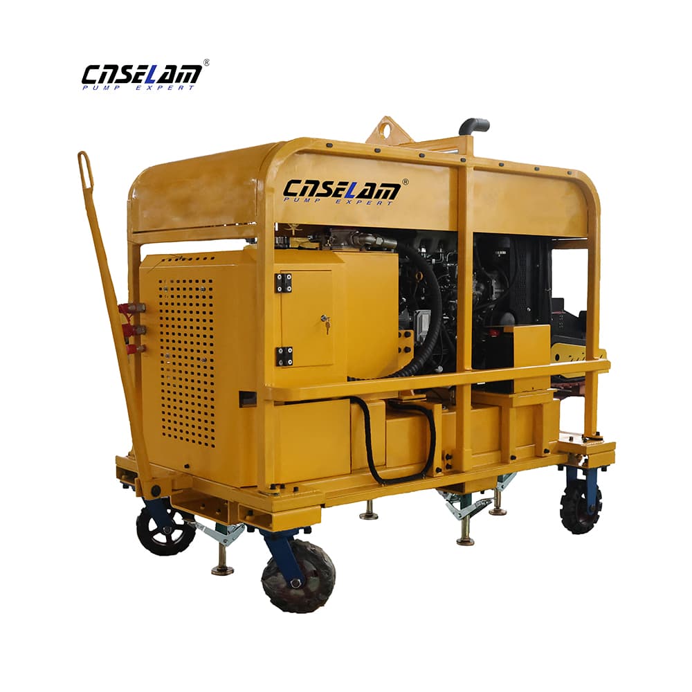 وحدة الطاقة الهيدروليكية من نوع المقطورة