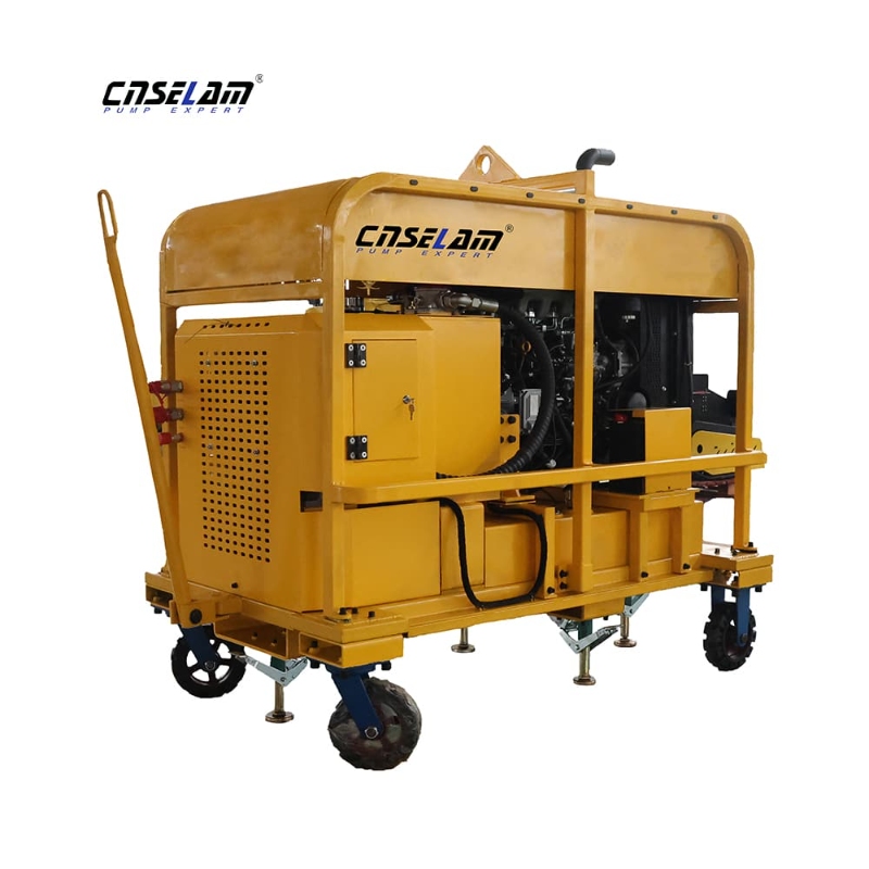 مجموعة الطاقة الهيدروليكية من نوع المقطورة من السلسلة 50