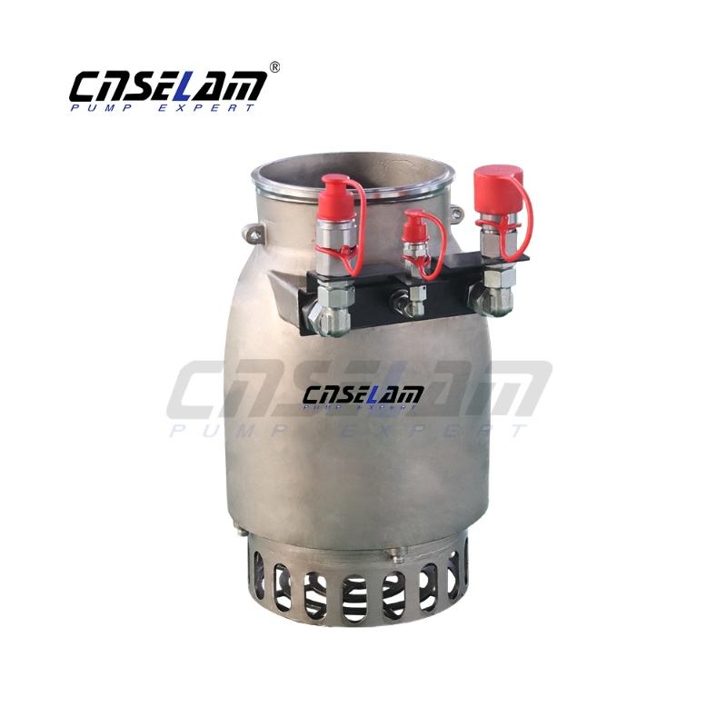 مضخة شفط سفلية هيدروليكية من الفولاذ المقاوم للصدأ